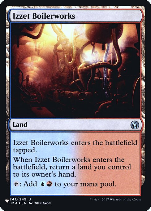 Izzet Boilerworks - The List - Promo Foil