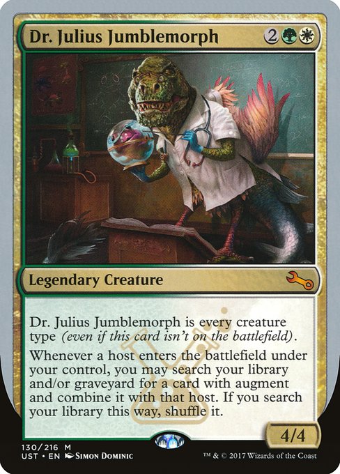 Dr. Julius Jumblemorph - Unstable