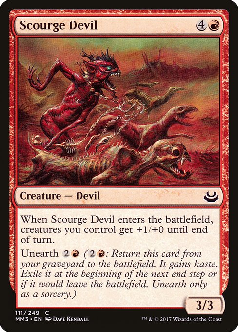 Scourge Devil - Modern Masters 2017