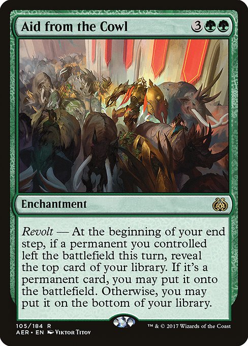 Aid from the Cowl - Aether Revolt