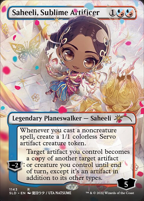 Saheeli, Sublime Artificer - Secret Lair Drop