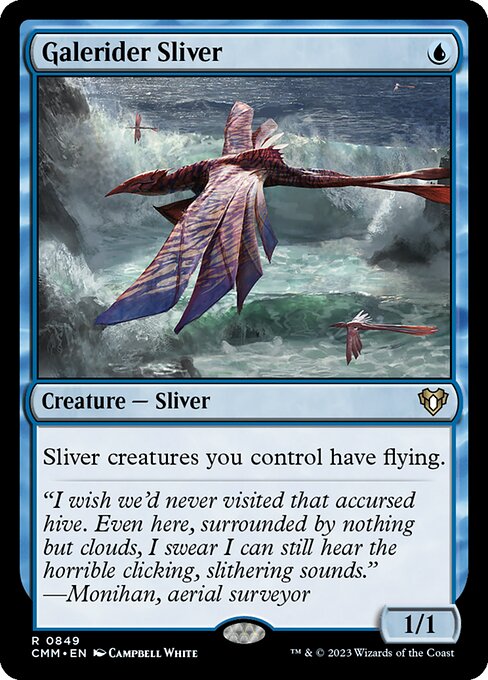 Galerider Sliver - Commander Masters