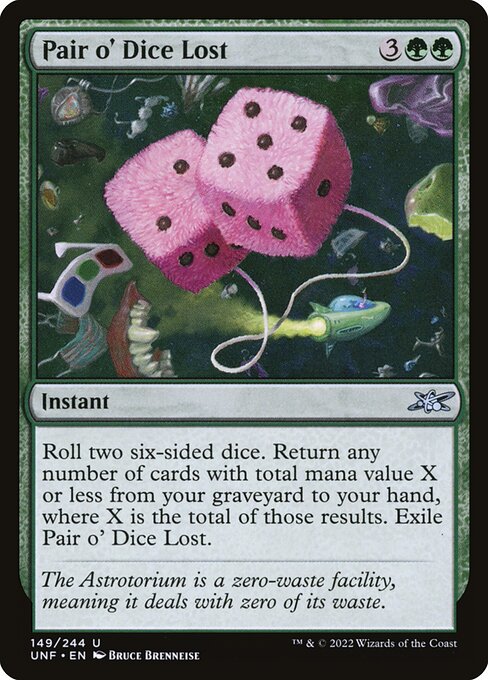 Pair o' Dice Lost - Unfinity