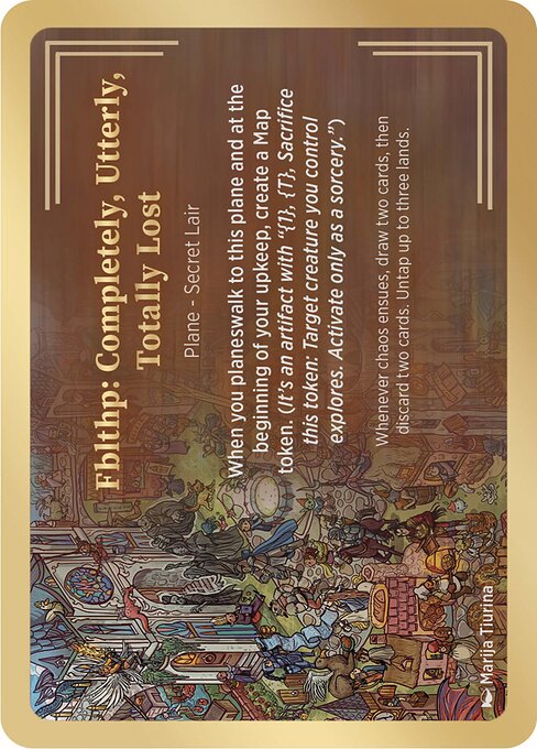 Fblthp: Completely, Utterly, Totally Lost - Secret Lair Showcase Planes