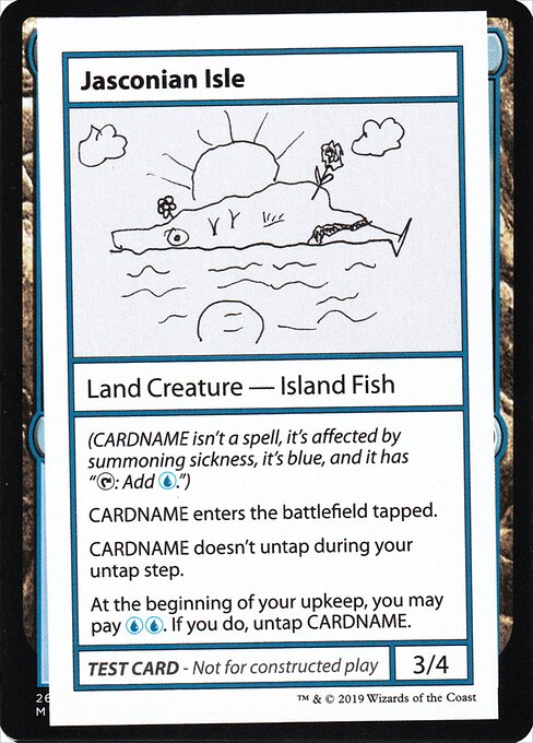 Jasconian Isle - Mystery Booster Playtest Cards 2021