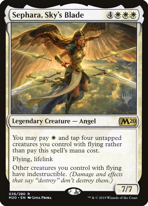 Sephara, Sky's Blade - Core Set 2020 Promos