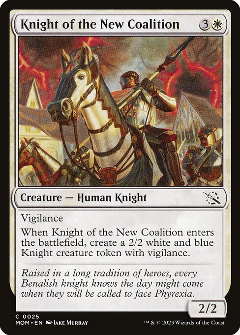 Knight of the New Coalition - March of the Machine