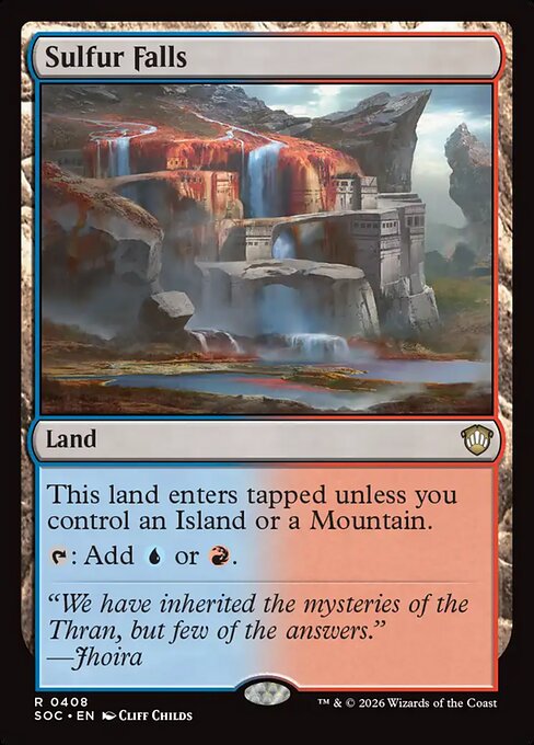 Sulfur Falls - Secrets of Strixhaven Commander