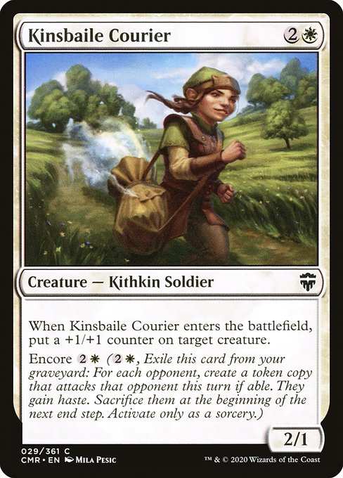 Kinsbaile Courier - Commander Legends