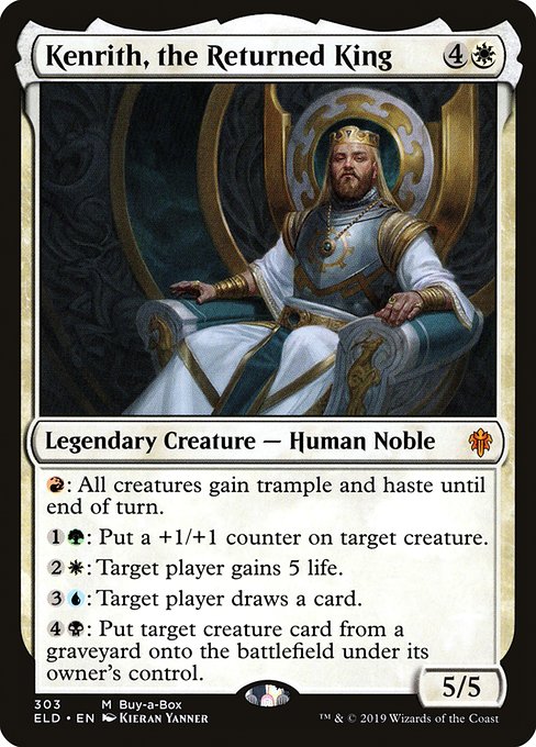 Kenrith, the Returned King - Throne of Eldraine