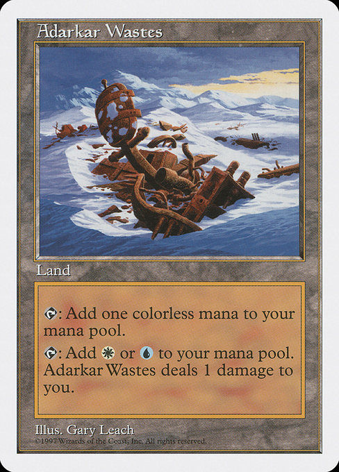 Adarkar Wastes - Fifth Edition