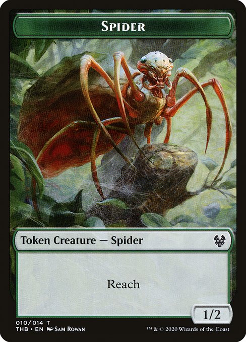 Spider - Theros Beyond Death Tokens