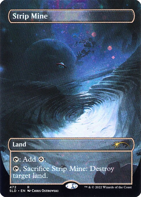 Strip Mine - Secret Lair Drop - Galaxy Foil