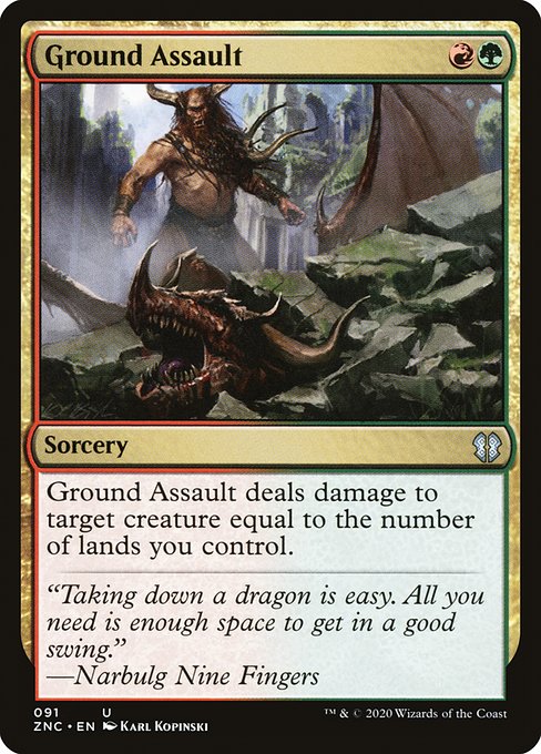 Ground Assault - Zendikar Rising Commander