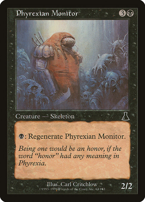Phyrexian Monitor - Urza's Destiny