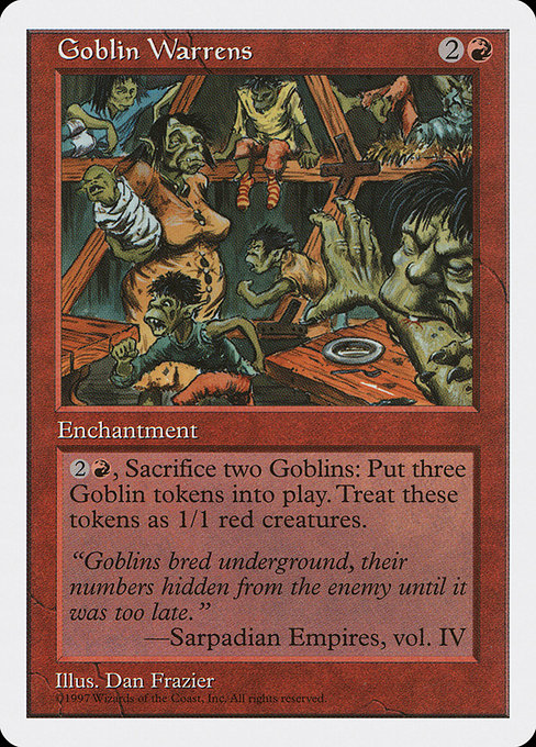 Goblin Warrens - Fifth Edition