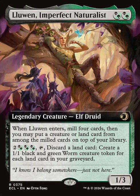 Lluwen, Imperfect Naturalist - Lorwyn Eclipsed