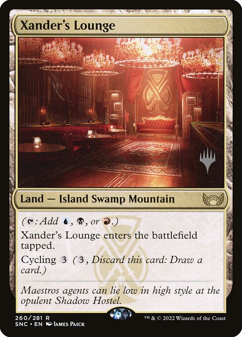 Xander's Lounge - Streets of New Capenna Promos
