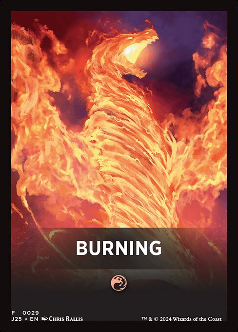 Burning - Foundations Jumpstart Front Cards