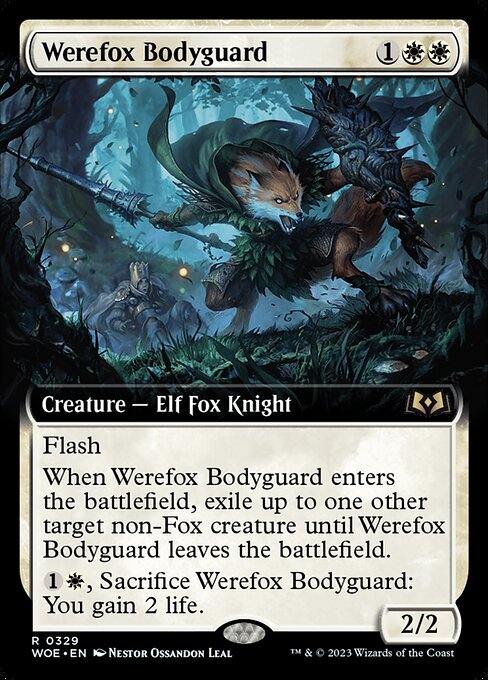 Werefox Bodyguard - Wilds of Eldraine