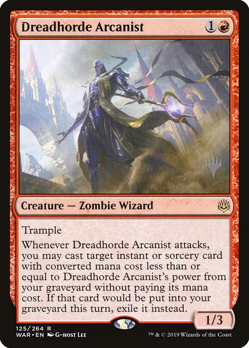 Dreadhorde Arcanist - War of the Spark Promos