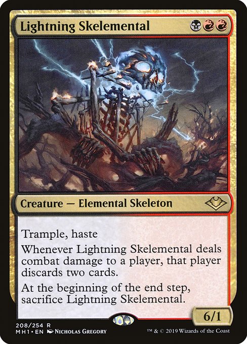 Lightning Skelemental - Modern Horizons