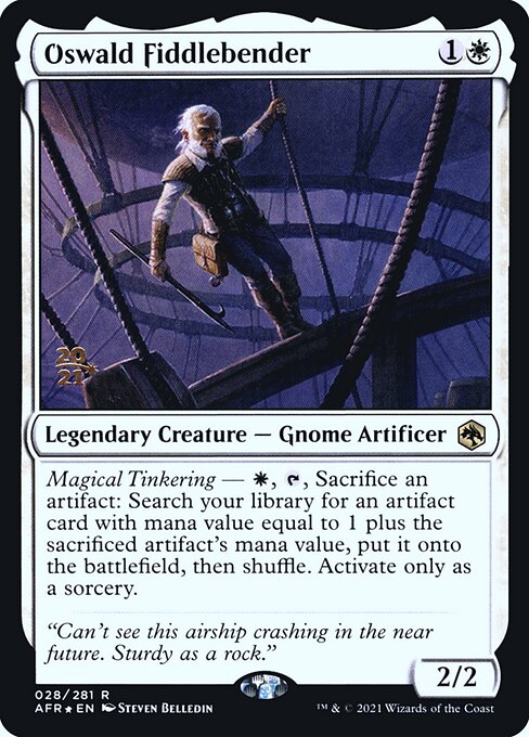 Oswald Fiddlebender - Adventures in the Forgotten Realms Promos - Promo Foil