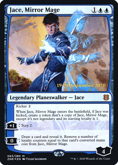 Jace, Mirror Mage - Zendikar Rising Promos