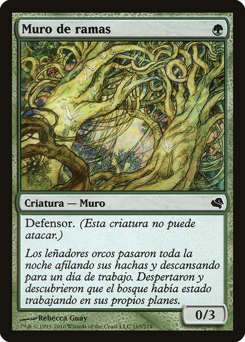 Muro de ramas (Wall of Wood) - Salvat 2011