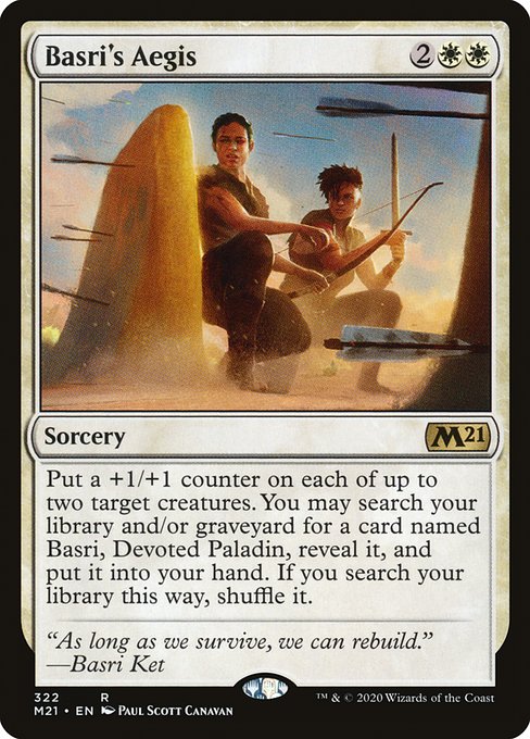 Basri's Aegis - Core Set 2021