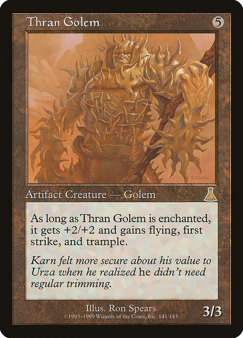 Thran Golem - Urza's Destiny