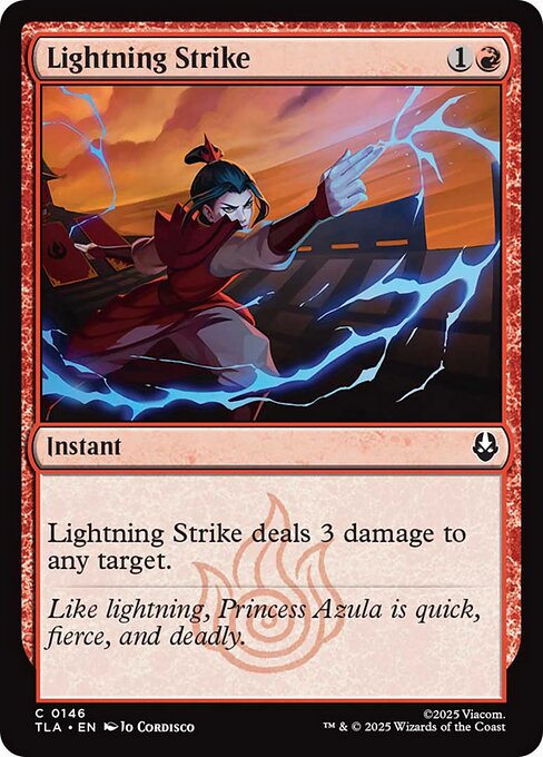 Lightning Strike - Avatar: The Last Airbender