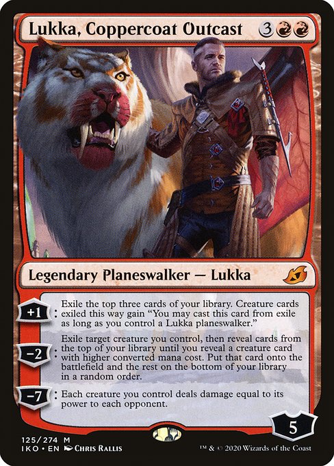 Lukka, Coppercoat Outcast - Ikoria: Lair of Behemoths