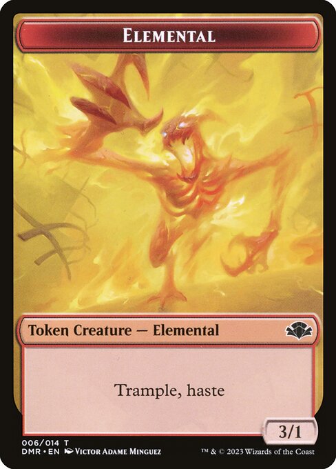 Elemental - Dominaria Remastered Tokens