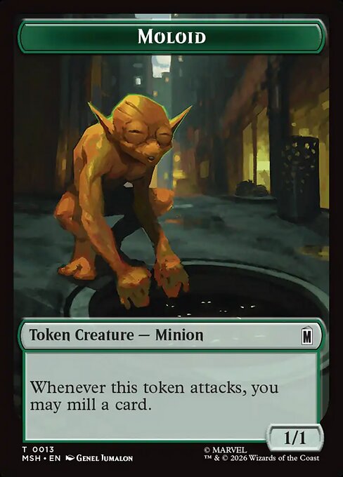 Moloid - Marvel Super Heroes Tokens