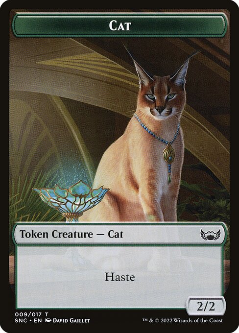 Cat - Streets of New Capenna Tokens