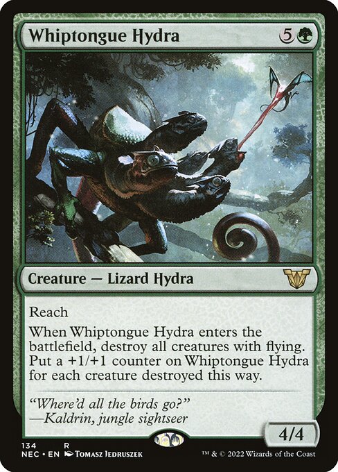 Whiptongue Hydra - Neon Dynasty Commander