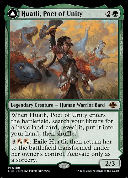 Huatli, Poet of Unity // Roar of the Fifth People - The Lost Caverns of Ixalan