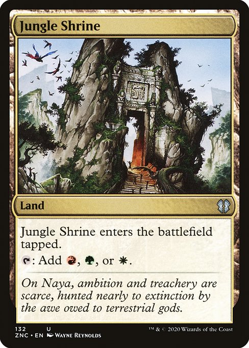 Jungle Shrine - Zendikar Rising Commander