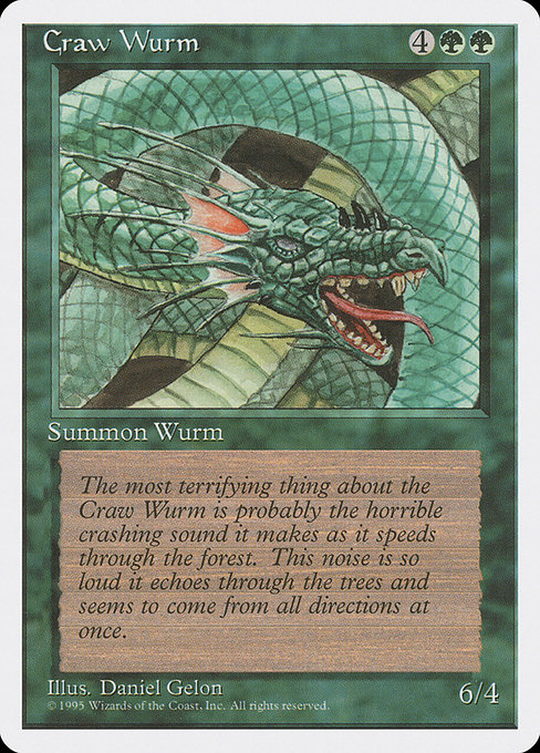 Craw Wurm - Fourth Edition