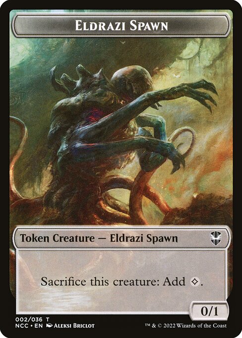 Eldrazi Spawn - New Capenna Commander Tokens