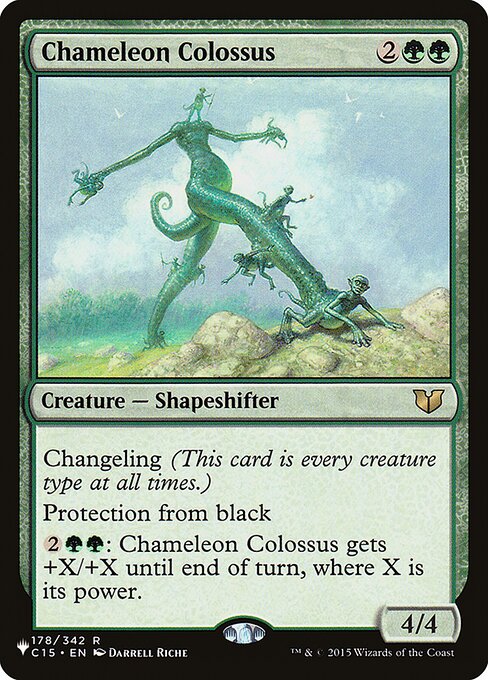 Chameleon Colossus - The List