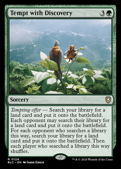 Tempt with Discovery - Bloomburrow Commander