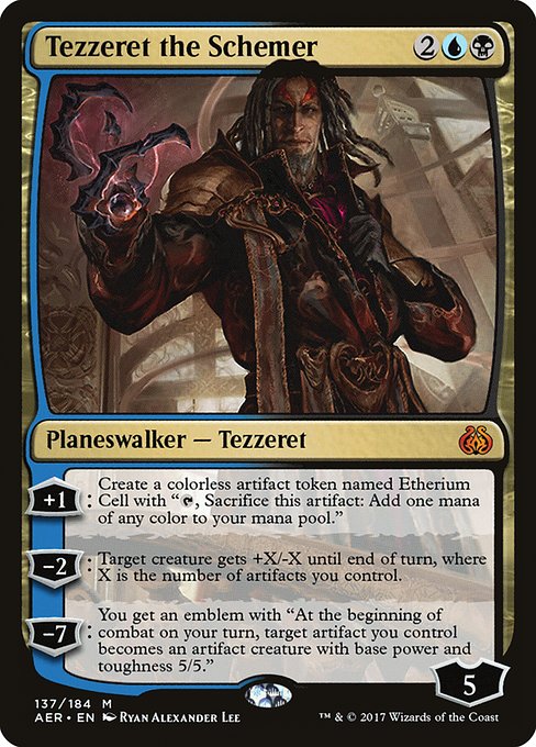 Tezzeret the Schemer - Aether Revolt