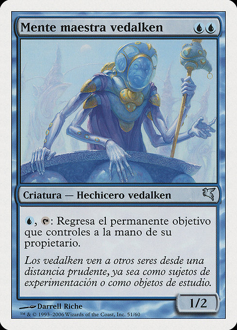 Mente maestra vedalken (Vedalken Mastermind) - Salvat 2005