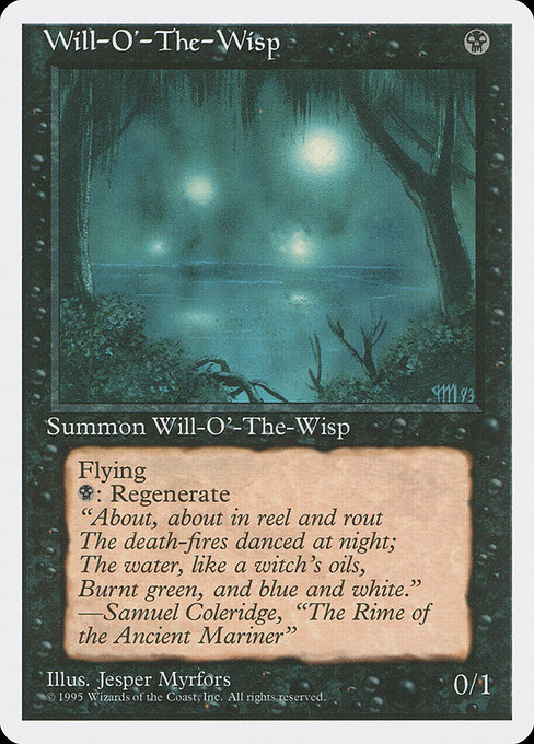 Will-o'-the-Wisp - Fourth Edition