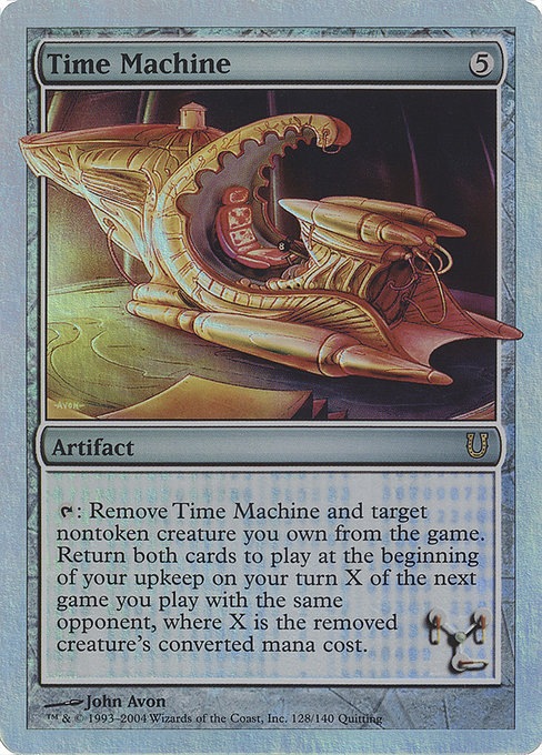 Time Machine - Unhinged - Promo Foil