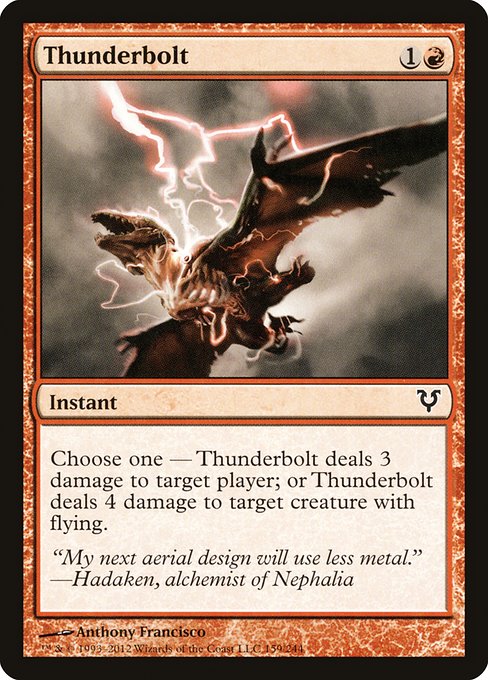 Thunderbolt - Avacyn Restored