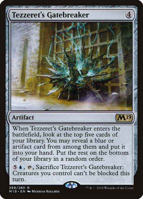 Tezzeret's Gatebreaker - Core Set 2019
