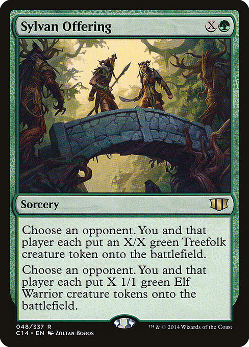 Sylvan Offering - Commander 2014